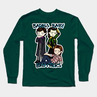 Badass Baby Brothers Long Sleeve T-Shirt